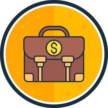 çanta çanta çanta simgesi doldurulmuş taslak biçimi