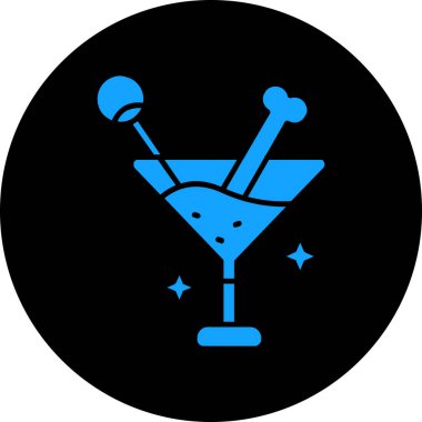 Kuyruk simgesinin vektör illüstrasyonu