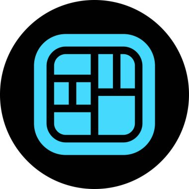 seo modern simgesinin vektör illüstrasyonu