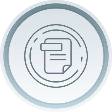 Belgenin vektör illüstrasyonu