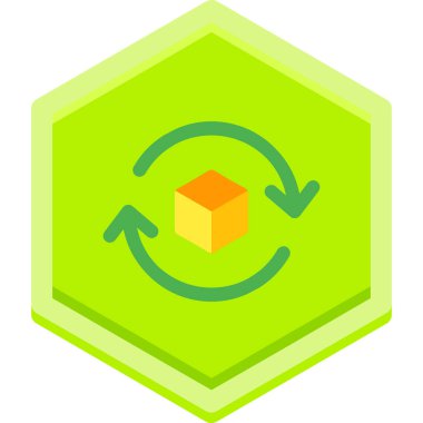 Bir kutunun basit bir vektör illüstrasyonuName