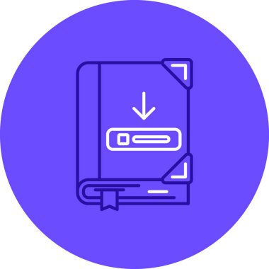 Dosya. Web simgesi basit illüstrasyon