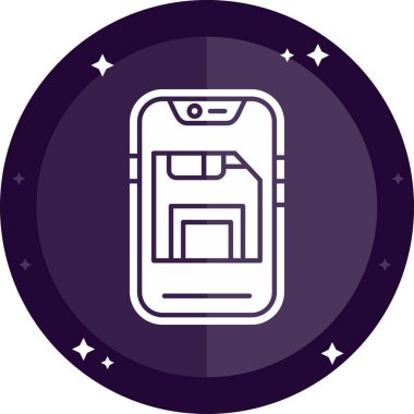 Modern b 'nin vektör illüstrasyonu eksik simgesi