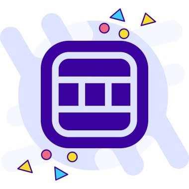 Beyaz arkaplanda izole edilmiş takvim simgesi ve vektör illüstrasyonu