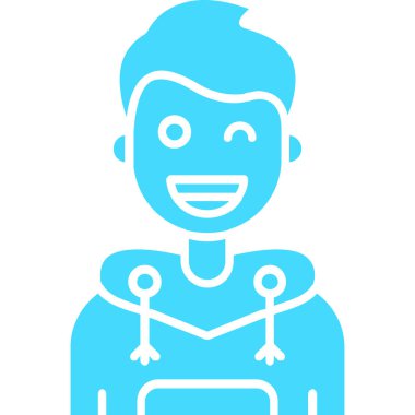 Çocuk simge vektör çizim