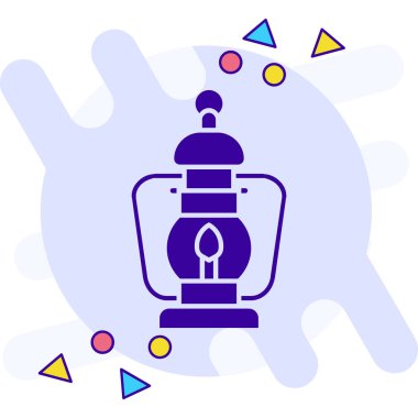 Renkli robot el simgesi beyaz arkaplanda izole edildi. Değişken rastgele dinamik şekiller. vektör illüstrasyonu