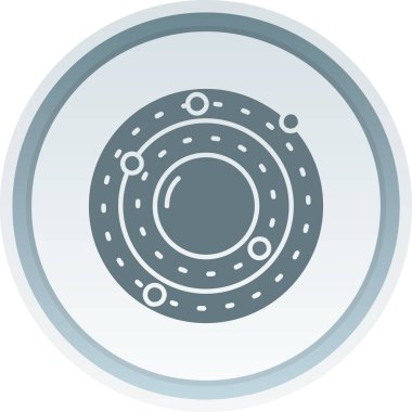 Modern b 'nin vektör illüstrasyonunda gaz ikonu yok