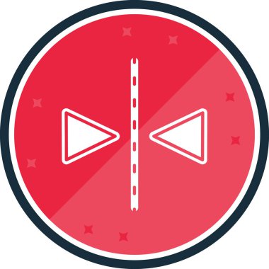 Rozet simge vektör çizim