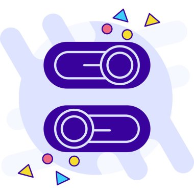 renk çizgisi nota simgesi beyaz arkaplanda izole edildi. Müzik notası. vektör