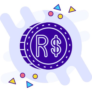 Para için. Web simgesi basit tasarım