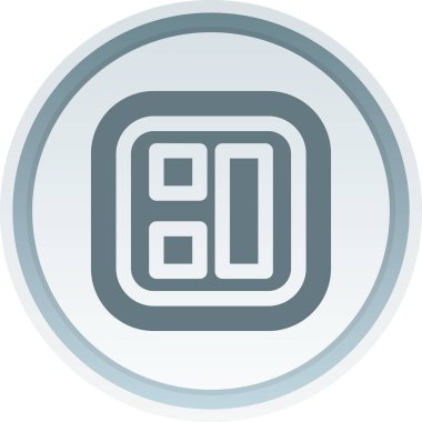 benzersiz numara 8 vektör çizgisi simgesi