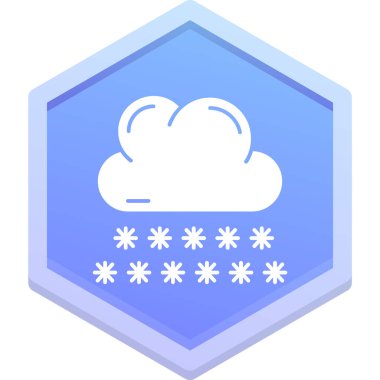 Bulut. Web simgesi basit tasarım