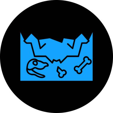 Bir Cadılar Bayramı simgesinin vektör illüstrasyonu