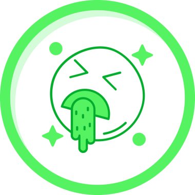 Soğuk eğim çizgisi bir ayın karikatürünü çiziyor.