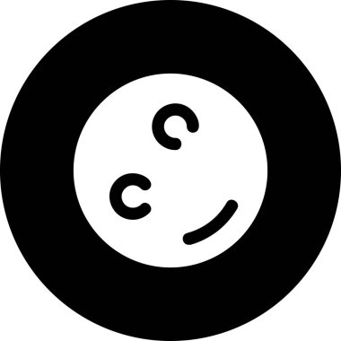 Çizgi film simgesinin vektör çizimi