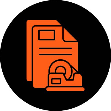 Yazıcı. Web simgesi basit illüstrasyon