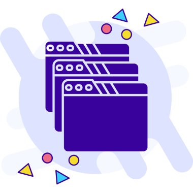 Vektör çizimi. müzik ve nota.