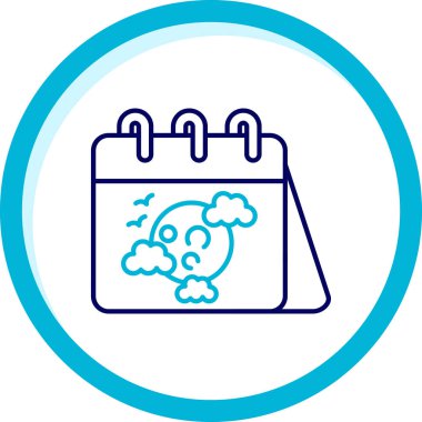 Modern eğitim ikonunun vektör illüstrasyonu