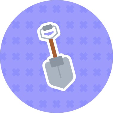 Balta. Web simgesi basit illüstrasyon