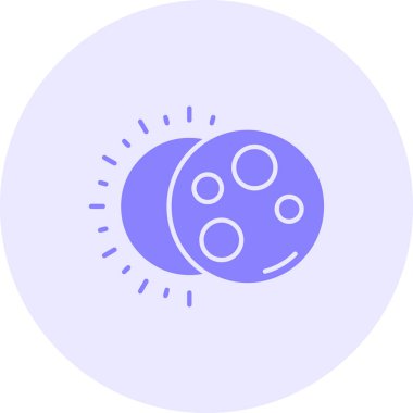 Bakteriler. Web simgesi basit illüstrasyon