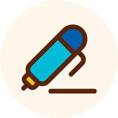 Tıbbın modern simgesinin vektör illüstrasyonu