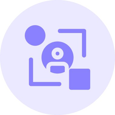 Modern bir tasarımın vektör illüstrasyonu