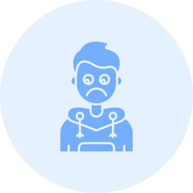 bebek oğlan simgesi, vektör illüstrasyon tasarımı