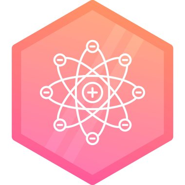 Modern bir simgenin vektör illüstrasyonu