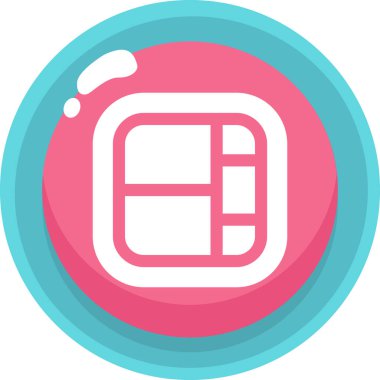 Modern b 'nin vektör illüstrasyonu eksik simgesi