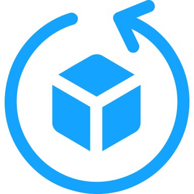 kutu teslim lojistik simgesi