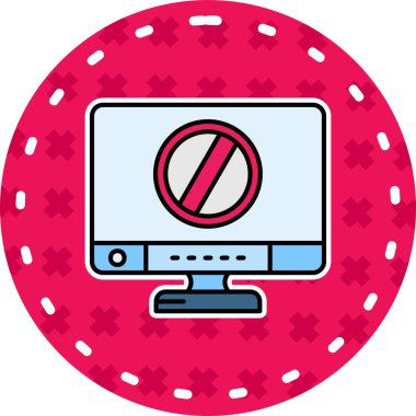 - Hayır. Web simgesi basit illüstrasyon