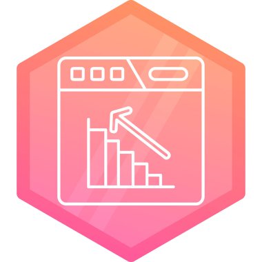 seo modern simgesinin vektör illüstrasyonu