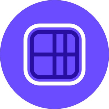 Bir b simgesinin vektör illüstrasyonu