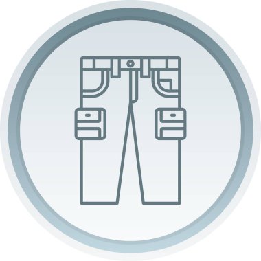 vektör moda ve giysi simgesi