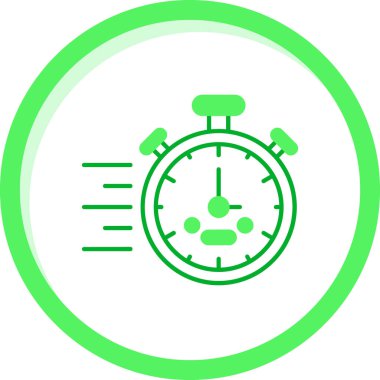 Kronometre simgesi çizimi