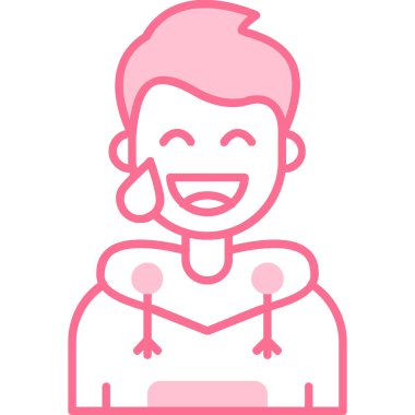 Kadın avatar ikonu, vektör çizimi. kadın avatar