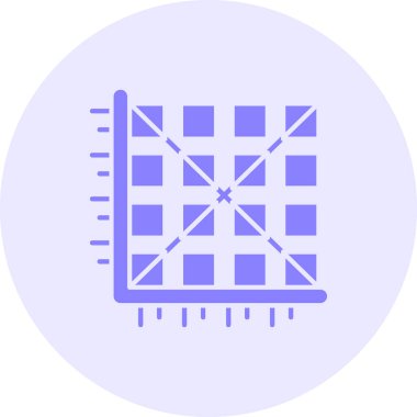 futbol alanı ikon vektör illüstrasyonu