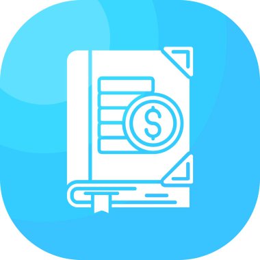 Dolar vektör renk simgesi