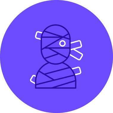 Şirin bir simgenin vektör illüstrasyonu