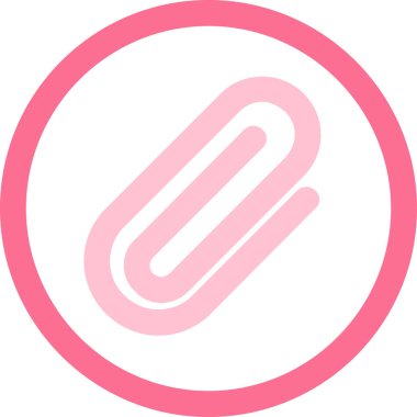 Bir zincir simgesinin vektör illüstrasyonu