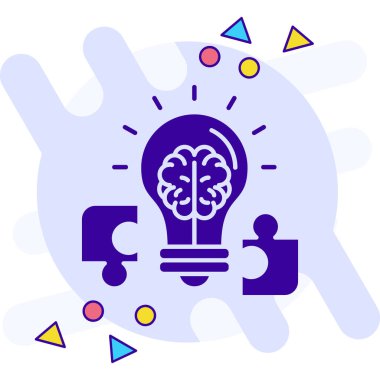 Bir beyin vektör çizim