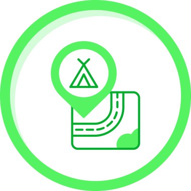 Vektör illüstrasyonu, seo modern simge