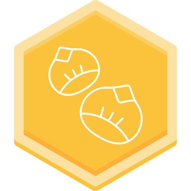 Boks. Web simgesi basit illüstrasyon