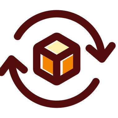 kutu teslim paketi simgesi Doldurulmuş dış hat biçimi