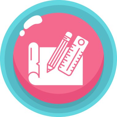 Vektör illüstrasyonu, simge ögesi arkaplanı