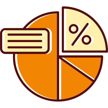 Pasta çizelgesi. Basit resimleme