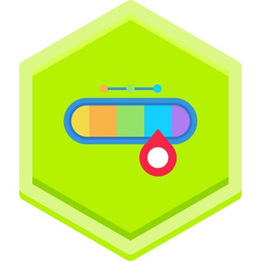 Benzin istasyonu vektör simgesi