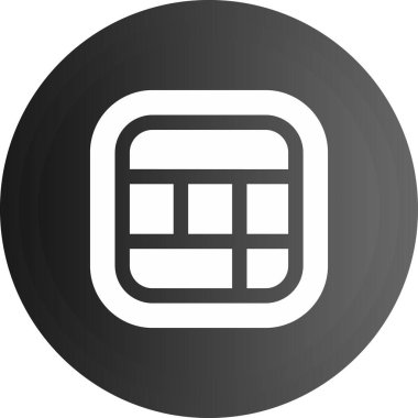 Bir b harfi simgesinin vektör illüstrasyonu