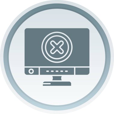 Projeniz için vektör lcd simgesi