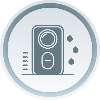 Elektrikli ısıtıcının vektör illüstrasyonu